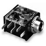 3-Pole Female Audio/RCA Jack, Right Angle, Solder