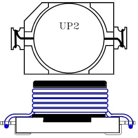 Inductor Power Unshielded Wirewound 22.5uH/22uH 20% 100KHz 2.9A 0.0644Ohm DCR T/R
