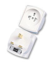 ELECTRIUM - TCN03 - ADAPTOR, UK PLUG TO EURO SOCKET