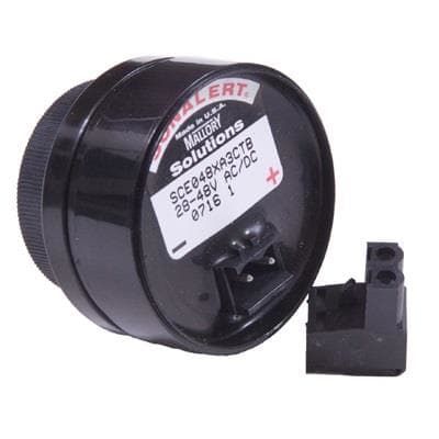 Audio Indicator Piezo 6VDC 16VDC 20mA 95dBA 2400Hz to 3400Hz Panel Mount Bulk