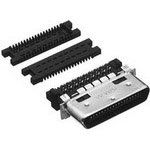 Conn SCSI M 36 POS 0.8mm IDT RA Cable Mount 36 Terminal 1 Port