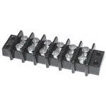 Conn Barrier Strip 6 POS 11.1mm Solder Panel Mount 30A