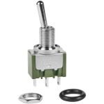 SPDT Toggle Switch, 6A 250VAC, Solder, Panel Mount