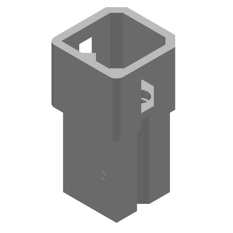 4 Pos Power Plug, Wire-to-Wire, Crimp, 7A, 250V, Male