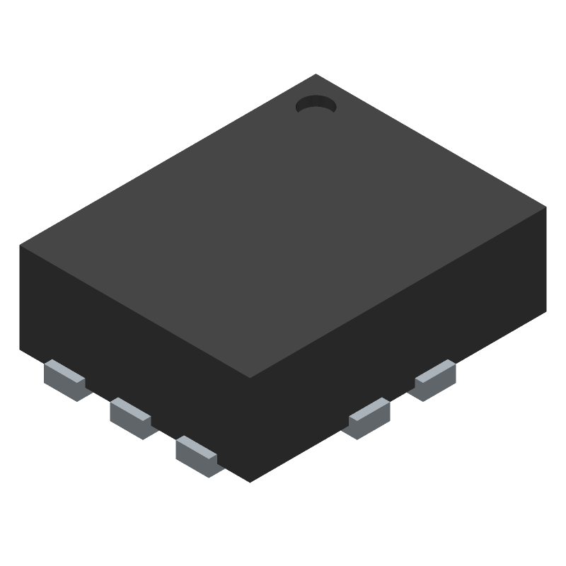 DPDT Analog Mux/Demux, 2:4, 480Mbps, QFN, SMT