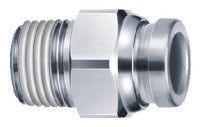 SMC Connector, R 1/8 Male, Push In 8 mm