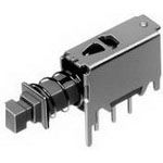 Switch Push Button N.O./N.C. SPDT Plunger 0.2A 30VDC Momentary Contact PC Pins Bracket Mount/Through Hole Bulk