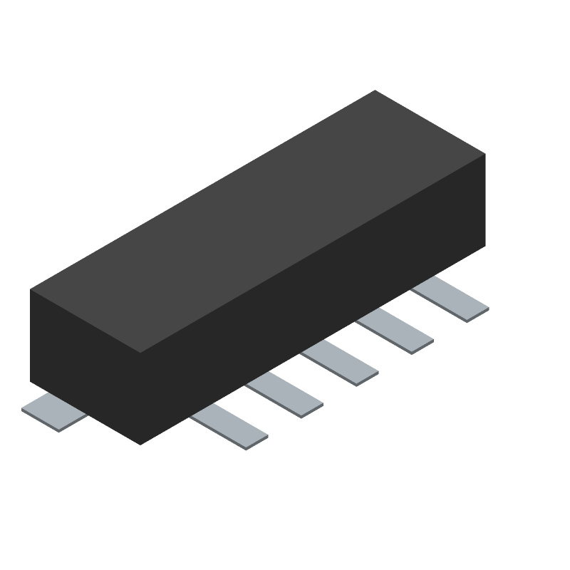5 Pos Slide Switch, SP3T, 28V, 100mA, SMT RA