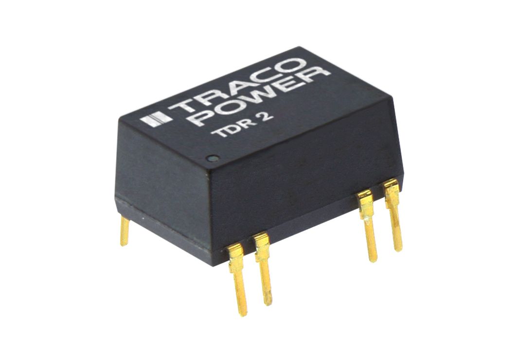 Isolated DC/DC Converter, 5V Out, 400mA, 2W, 1.6kV, Through Hole