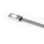 Nylon Cable Tie | 8" L x 0.1" W | Natural | UL Recognized