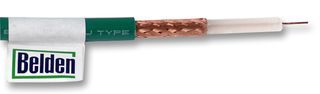 BELDEN   8241   Coaxial Cable, Black, 23 AWG, 0.27 mm, 1 x 0.58mm