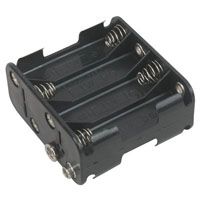 Battery Holder 8-AA Snaps
