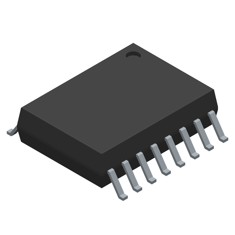 2.5A Gate Driver Optocoupler, IGBT Drive, Active Miller Clamp, SO Package