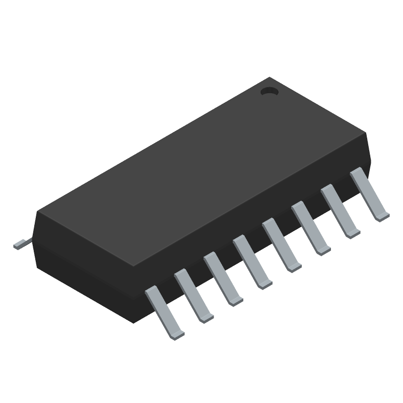 80V 4-Ch Transistor Output Optocoupler, 2.5kV Isolation