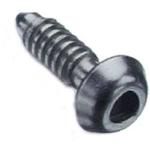 Screw Captive Knurled-HD Slot 13.89mm-LG 35in/64in-LG 0.547in-LG Low Carbon Steel Zinc Chromate