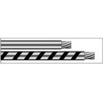 24AWG Hook-Up Wire, 7/32 Stranding, 600V, 6A, PVC, 100ft Spool, White