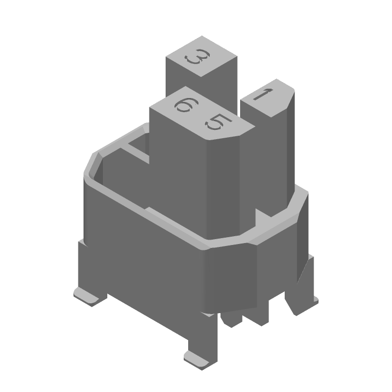 Connector Accessories Coding Key Straight Glass Filled Polyamide 6/6 Blue Bag