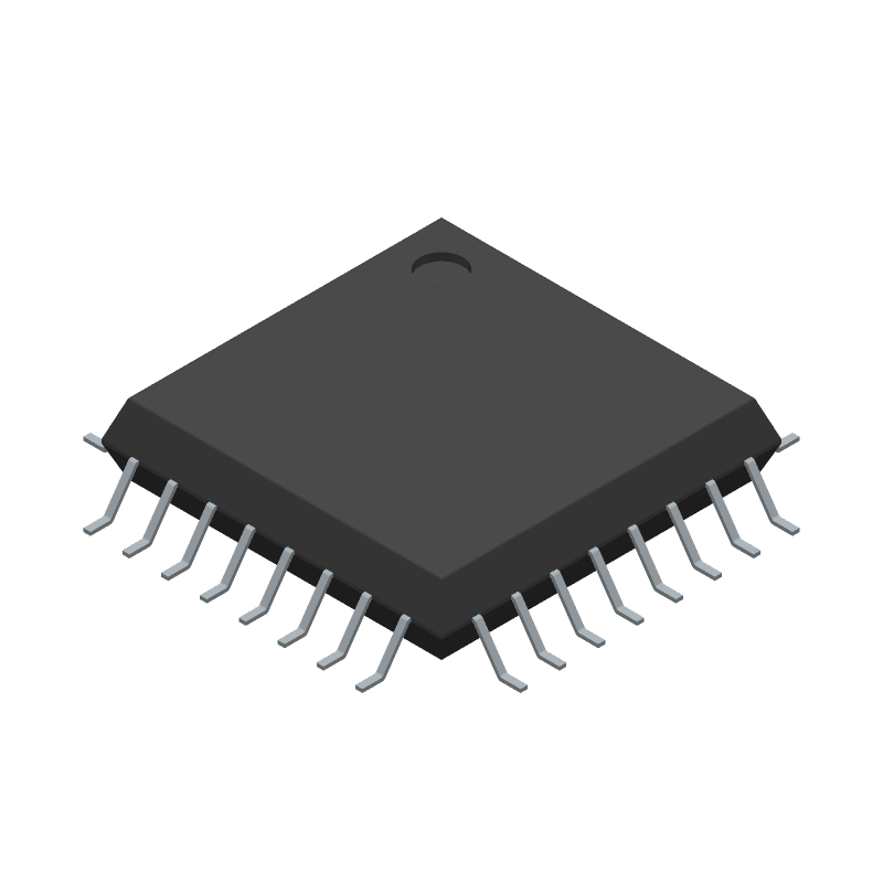 ECL 8-Bit Synchronous Counter, 1.4GHz, LQFP, 3.3V, 0.7ns PD