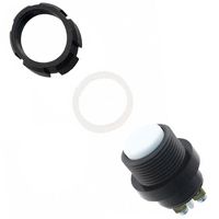 Illuminated Pushbutton Switch SPST 5A 48VDC Screw Mount IP67