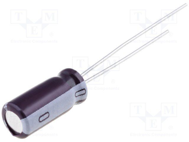 Cap Aluminum Lytic 150uF 63V 20% (10 X 16mm) Radial 5mm 440mA 2000h 105°C Ammo