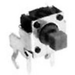 SPST Momentary Tactile Keypad Switch, 50mA, 12VDC, Right Angle