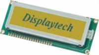 Displaytech 32160A-BC-BC Graphic Transmissive LCD Monochrome Display Green, LED Backlit, 160 x 32pixels