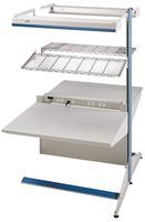 WORKSTATION, 84INX72INX72IN; Length:72; Width:30; Height:84; Body Material:Cold-Rolled Steel; Depth:30; Features:Double-Sided Adder; Static-Dissipative Plastic Laminate Top; Easy to Assemble; Tool Body Material:Steel ;RoHS Compliant: NA