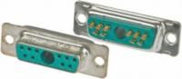 D-Sub Mixed Contact Connectors A 15 way shell Socket
