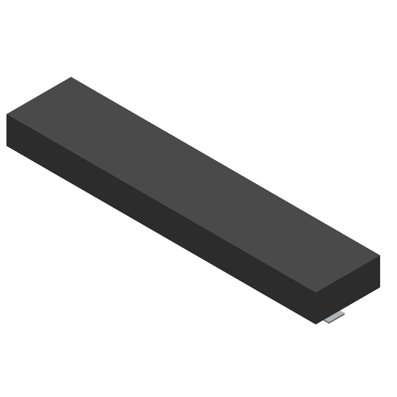 40 Pos 1 Row Female Header, SMT, 0.02" Pitch, LCP, Gold