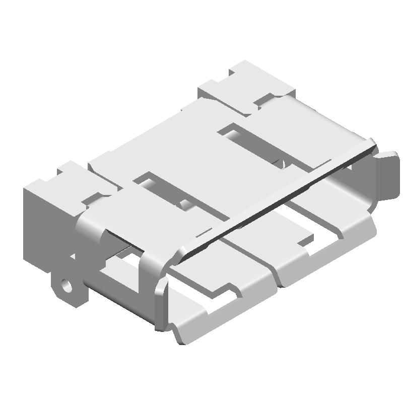 10 Pos, 0.5mm Pitch, Male, RA, SMT, Gold, 100V, 500mA Connector