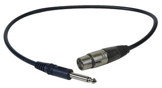 XLR AUDIO CABLE, 10FT, BLACK - More Details