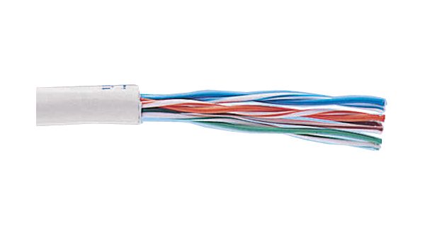 LAN cable unshielded   4 x 2, DTB-Y C5E UTP 4X2X24/1AWG, Ceam