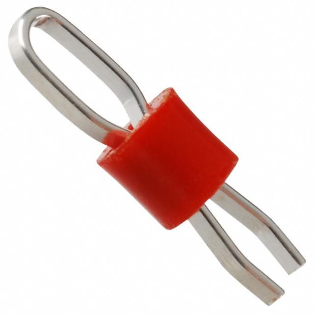 Bronze/Silver Plated Connector, Through Hole, Red, UL94 V-0