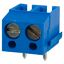 2 Pos Terminal Block, 15A, 300V, 5.08mm, Thru-Hole, RA