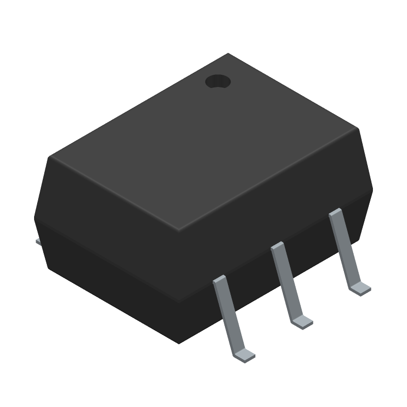 Transistor Output Optocoupler, 1-Element, 7500V Isolation, SURFACE MOUNT, DIP-6