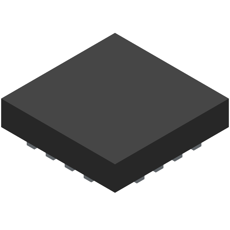 4.5 GHz ultra wideband digital variable gain amplifier 16-UQFN-HR -40 to 85