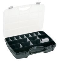 RAACO         A47             TOOL CASE, A47, 21 DIVIDERS, BLK/SIL