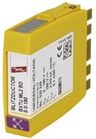 Dehn 127 V ac, 180 V dc 20kA BXTU Lightning Arrester, DIN Rail Mounting