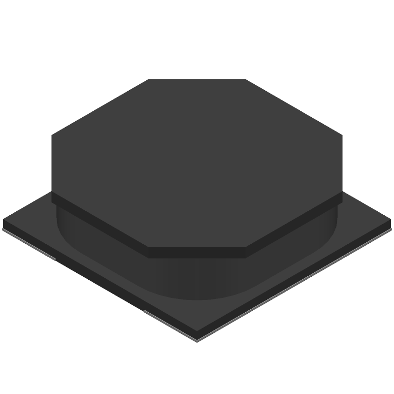 General Purpose Inductor, 10uH, 1.1A, 20% Tolerance, Dual Ended, Shielded, 4x4x1.2mm, 1616 Package