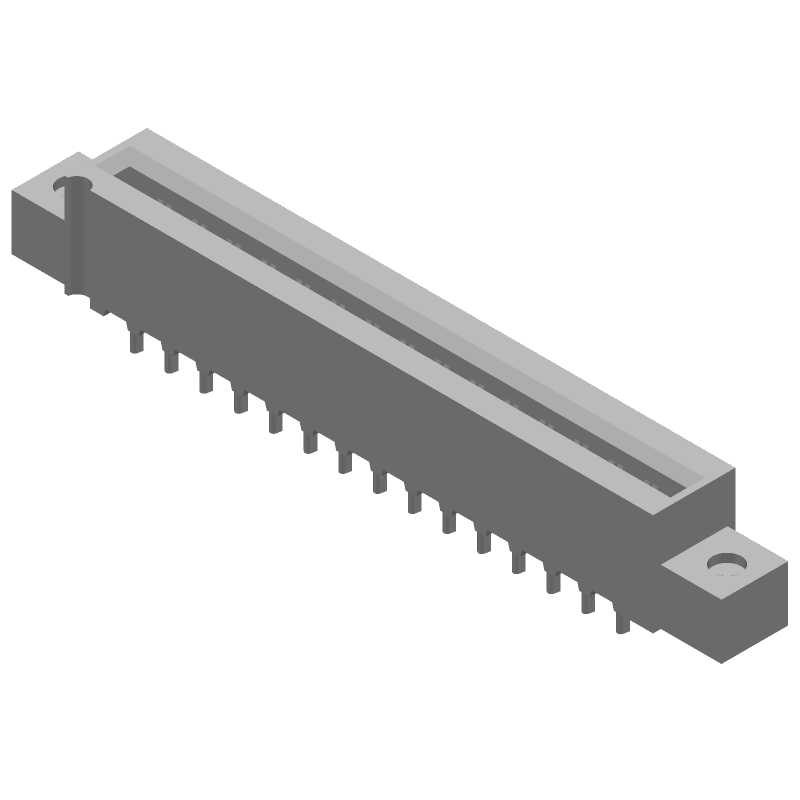 Card Edge Connector 15 Pos 3.96mm Solder ST Thru-Hole