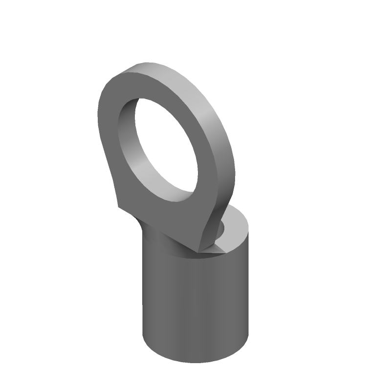 Ring Terminal, 16-22AWG Copper, Tin Plated, 170°C