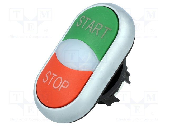 Operator for Push Buttons with Silver or Black Colored Nylon Bezels