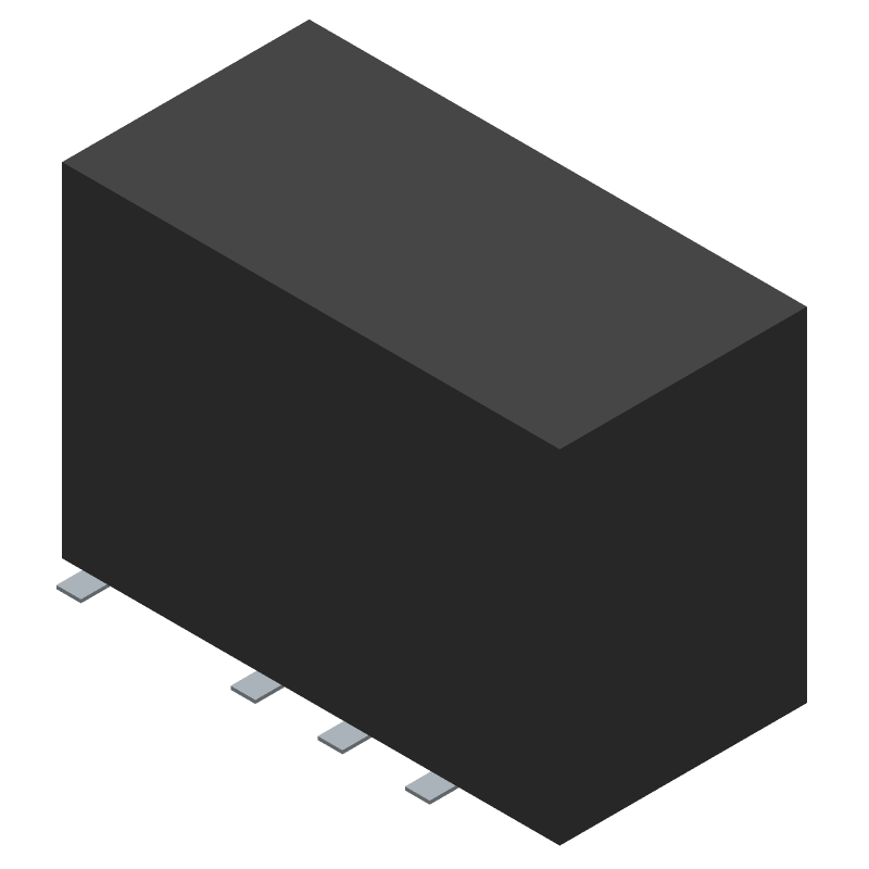 DPDT RF Relay, 2A, 220VDC, 12VDC Coil, 900MHz, SM
