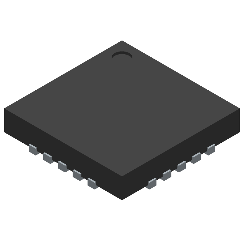 Switching Regulator, Current-mode, 2A, 630kHz Switching Freq-Max, 4 X 4 MM, 0.75 MM HEIGHT, LEAD FREE, MO-220WGGD, QFN-20