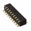 10-Pos Rotary Slide Switch, SMD, 24VDC, 25mA, Gold