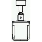 Switch Toggle ON OFF ON SPDT Locking Lever Screw 20A 277VAC 250VDC 745.7VA Panel Mount with Threads