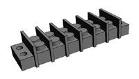 20A 300V 6 Pos 2 Row Terminal Block