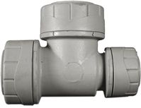 Polyplumb PVC & ABS Push Fit Fitting Tee Reducer Tee, 22mm od