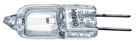 Halogen lamp 6 VDC G4, 64225, Osram
