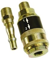 PCL Steel Pneumatic Quick Connect Coupling, Rp 1/4 Female, Threaded